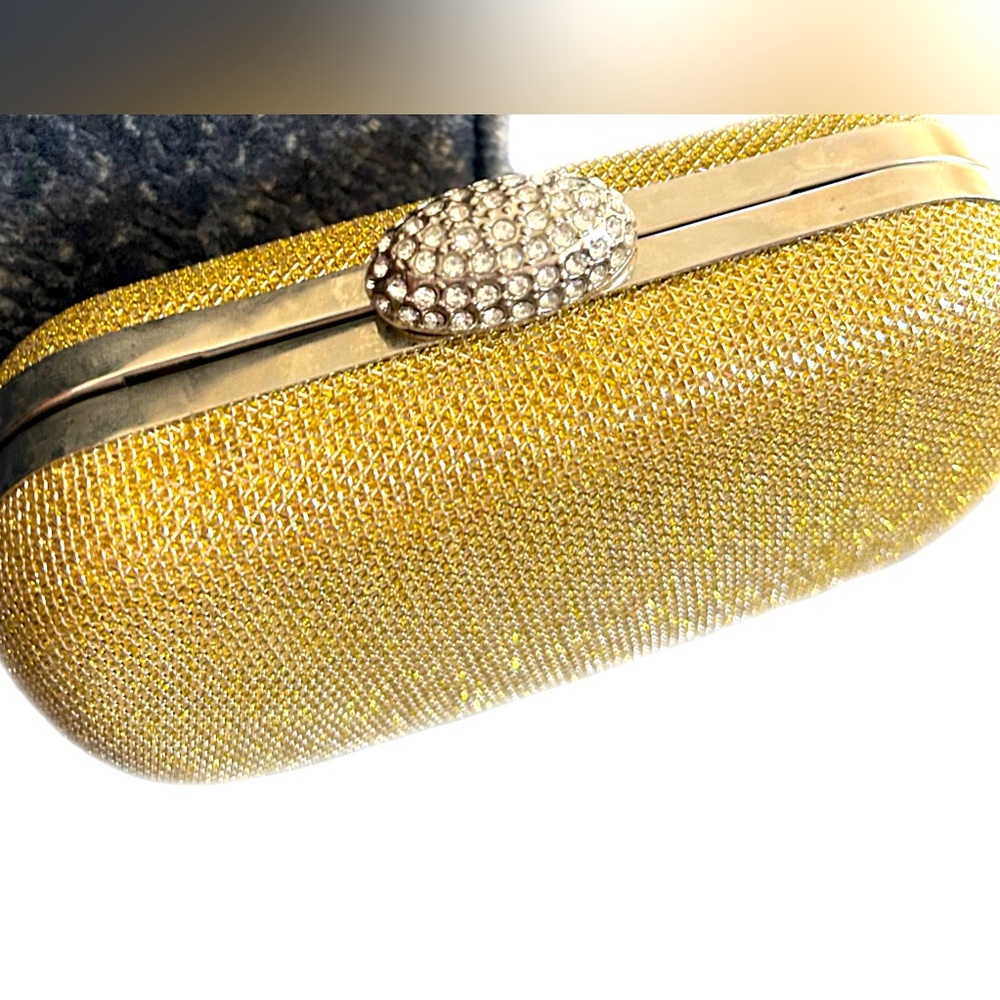 Small gold bag